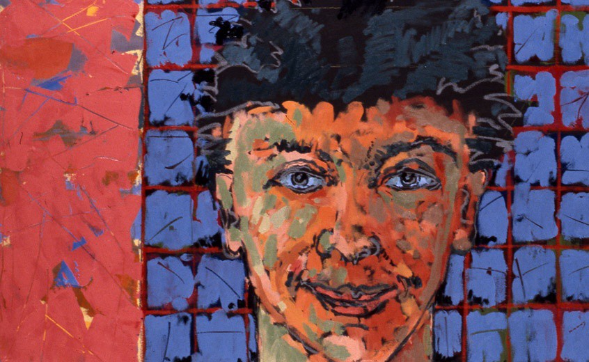 Blake Head oil on canvas 48x40 ins 1996